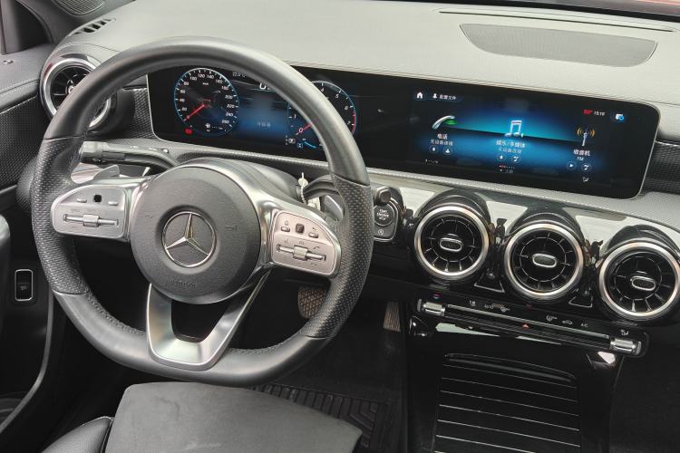 Used Mercedes-Benz A-Class 2019 A 200 L Sport Sedan Audio And AC Panel