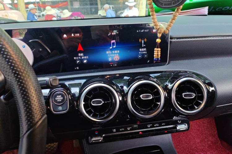 Used Mercedes-Benz A-Class 2019 A 200 L Sport Sedan Audio And AC Panel