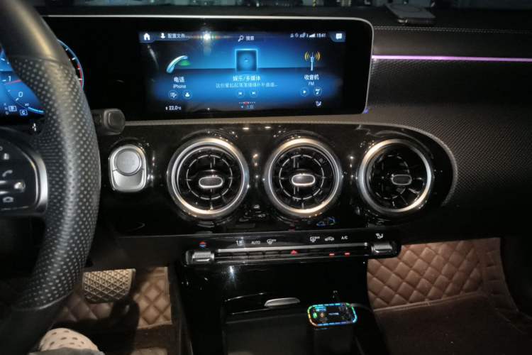 Used Mercedes-Benz A-Class 2019 A 200 L Sport Sedan Audio And AC Panel
