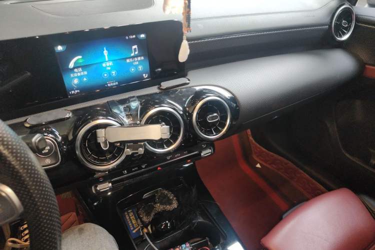 Used Mercedes-Benz A-Class 2019 A 180 L Sport Sedan Audio And AC Panel