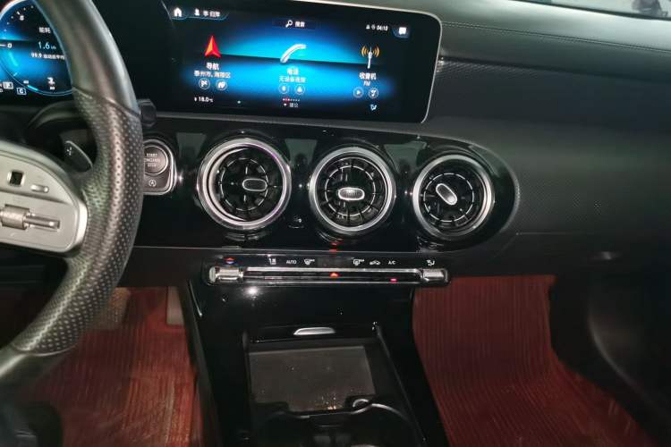 Used Mercedes-Benz A-Class 2019 A 200 L Sport Sedan Audio And AC Panel