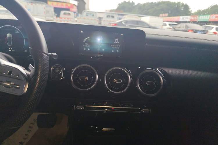 Used Mercedes-Benz A-Class 2019 Restyled A 180 L Sport Sedan Audio And AC Panel
