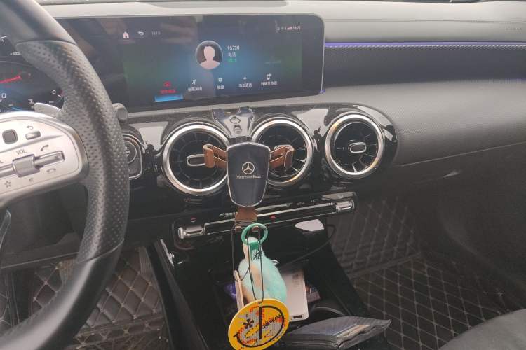 Used Mercedes-Benz A-Class 2019 A 200 L Sport Sedan Audio And AC Panel
