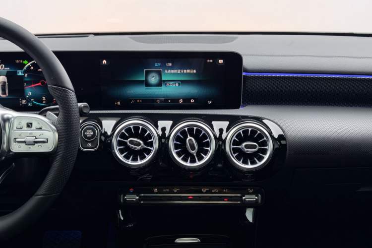 Used Mercedes-Benz A-Class 2019 A 200 L Sport Sedan Audio And AC Panel