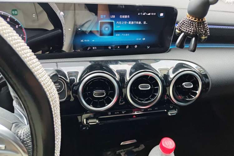 Used Mercedes-Benz A-Class 2019 A 200 L Sport Sedan Audio And AC Panel