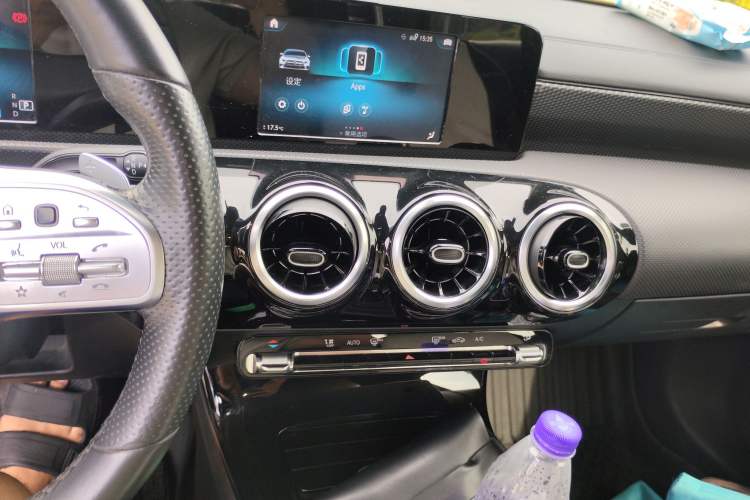 Used Mercedes-Benz A-Class 2019 A 180 L Sport Sedan Audio And AC Panel