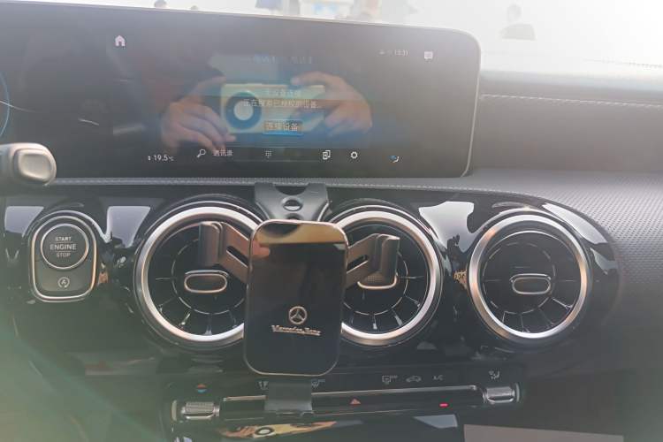 Used Mercedes-Benz A-Class 2019 A 200 L Sport Sedan Audio And AC Panel