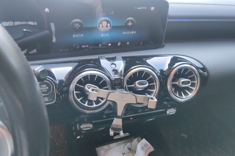 Used Mercedes-Benz A-Class 2019 A 200 L Sport Sedan Audio And AC Panel