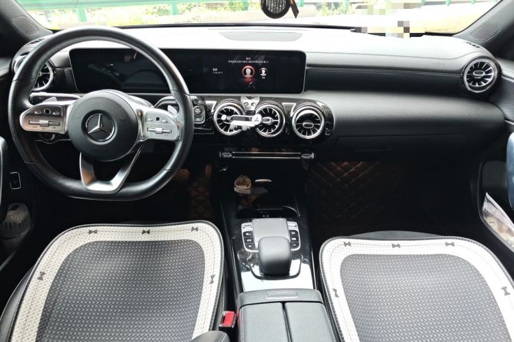 Used Mercedes-Benz A-Class 2019 Restyled A 200 L Sport Sedan Center Console