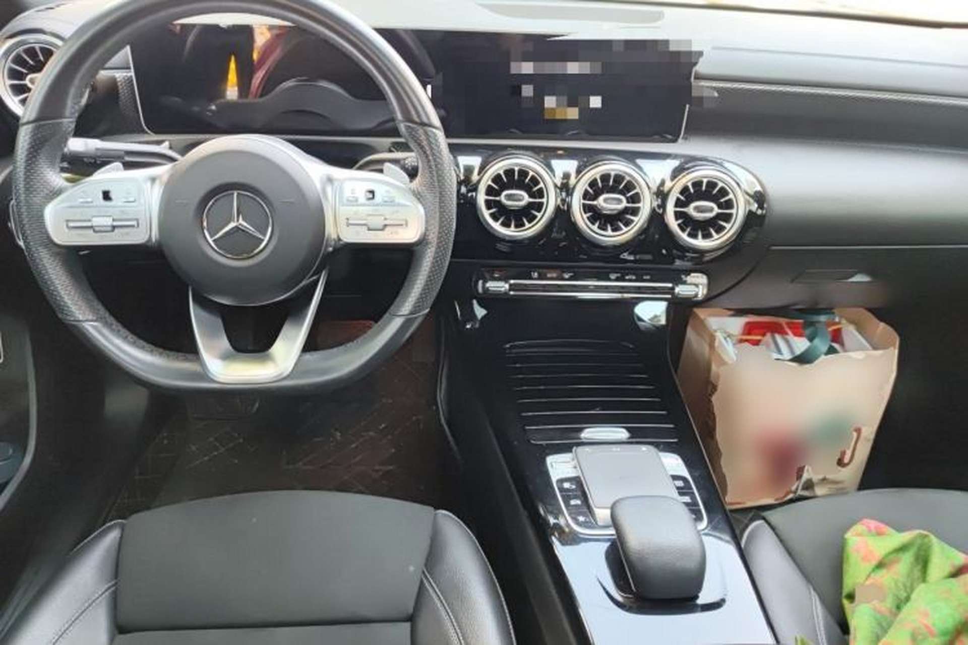 Used Mercedes-Benz A-Class 2019 Restyled A 200 L Sport Sedan Center Console