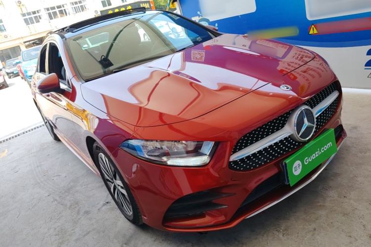 Used Mercedes-Benz A-Class 2019 A 180 L Sport Sedan Front Right 45 Deg