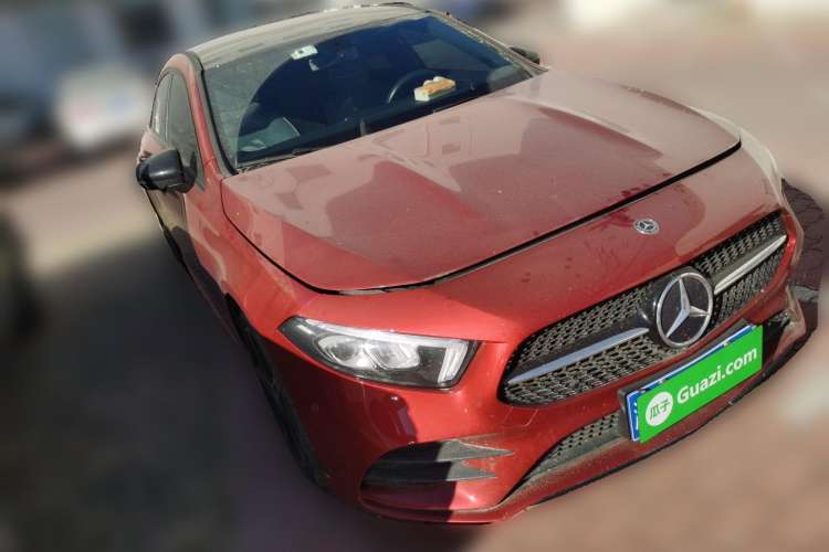 Used Mercedes-Benz A-Class 2019 A 220 L 4MATIC Sport Sedan Front Right 45 Deg