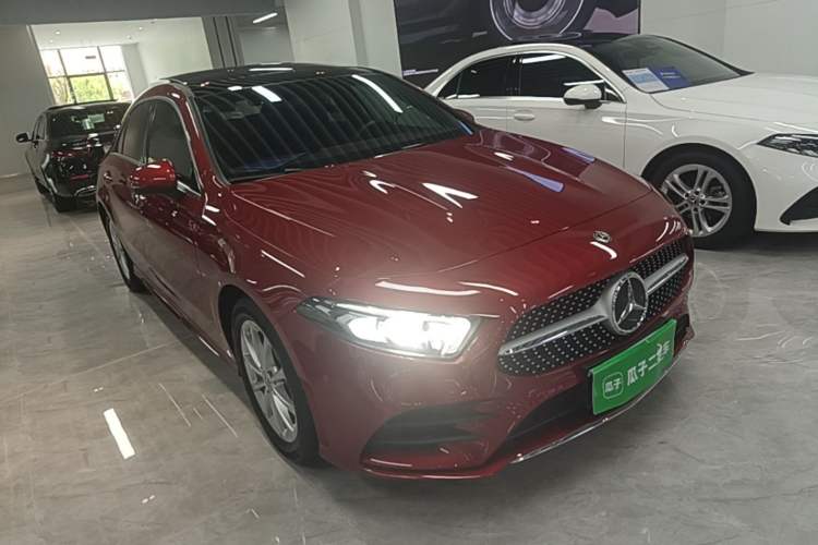 Used Mercedes-Benz A-Class 2019 A 200 L Sport Sedan Front Right 45 Deg