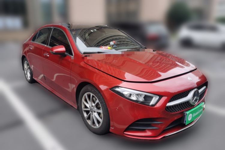 Used Mercedes-Benz A-Class 2019 Restyled A 200 L Sport Sedan Front Right 45 Deg