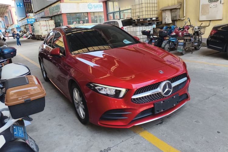 Used Mercedes-Benz A-Class 2019 A 200 L Sport Sedan Front Right 45 Deg