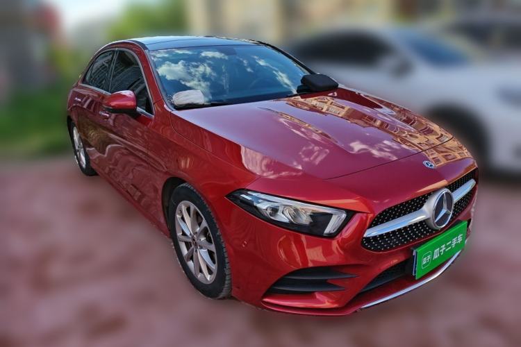 Used Mercedes-Benz A-Class 2019 A 200 L Sport Sedan Front Right 45 Deg