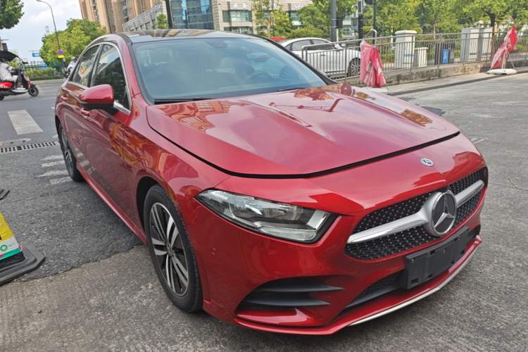 Used Mercedes-Benz A-Class 2019 A 180 L Sport Sedan Front Right 45 Deg