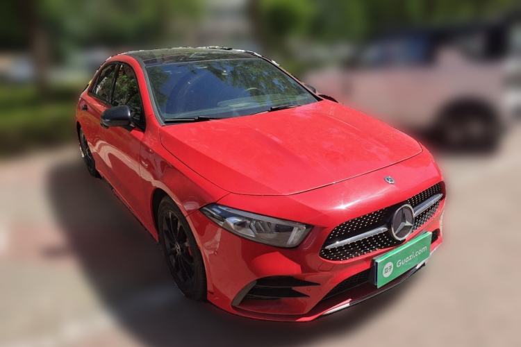 Used Mercedes-Benz A-Class 2019 A 200 L Sport Sedan Front Right 45 Deg