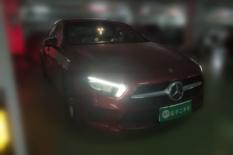 Used Mercedes-Benz A-Class 2019 A 200 L Front Right 45 Deg