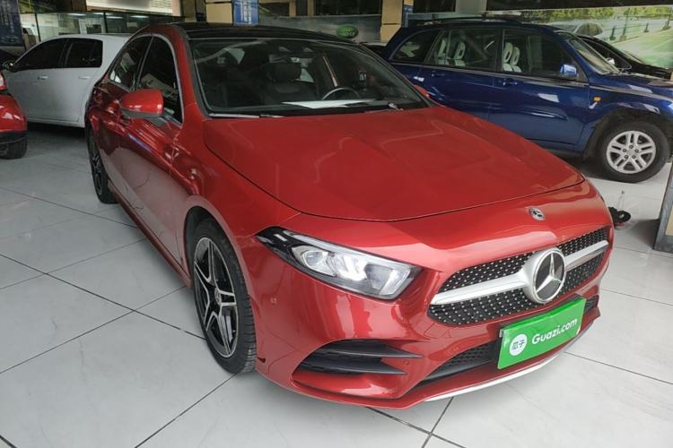 Used Mercedes-Benz A-Class 2019 A 200 L Sport Sedan Front Right 45 Deg