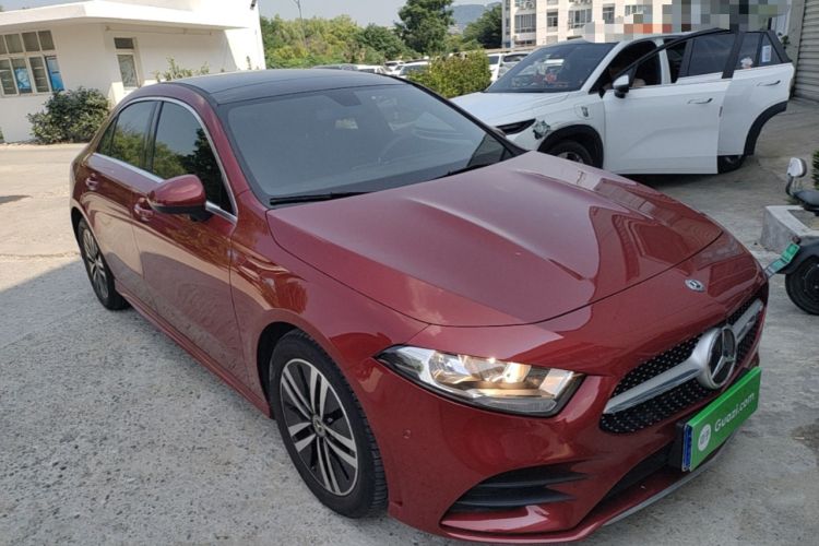 Used Mercedes-Benz A-Class 2019 A 180 L Sport Sedan Front Right 45 Deg