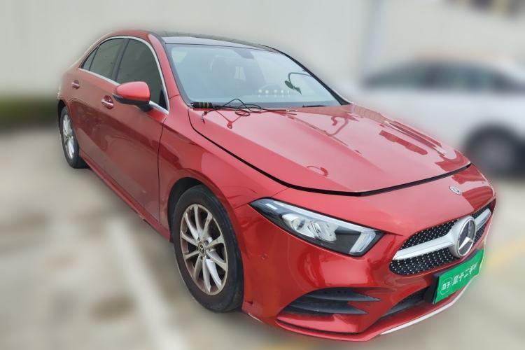 Used Mercedes-Benz A-Class 2019 Restyled A 200 L Sport Sedan Front Right 45 Deg