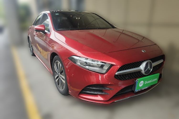 Used Mercedes-Benz A-Class 2019 A 180 L Sport Sedan Front Right 45 Deg