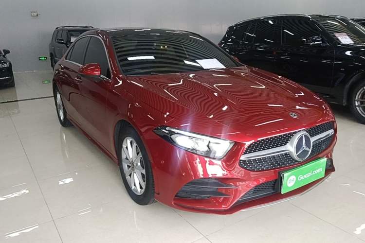 Used Mercedes-Benz A-Class 2019 Restyled A 200 L Sport Sedan Front Right 45 Deg