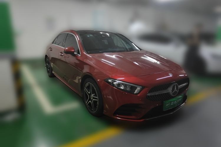 Used Mercedes-Benz A-Class 2019 A 200 L Sport Sedan Front Right 45 Deg