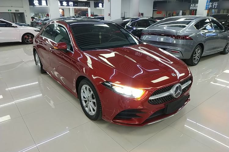 Used Mercedes-Benz A-Class 2019 A 200 L Sport Sedan Front Right 45 Deg