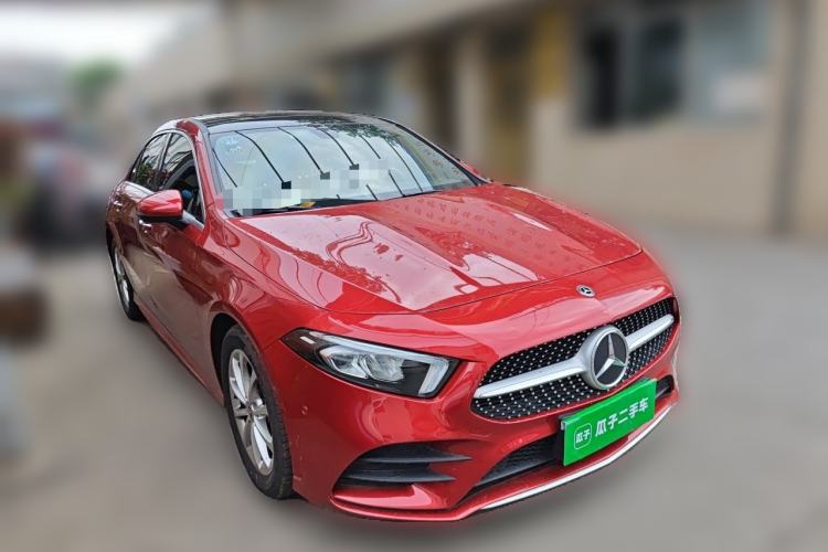 Used Mercedes-Benz A-Class 2019 A 200 L Sport Sedan Front Right 45 Deg