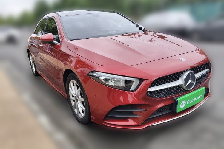 Used Mercedes-Benz A-Class 2019 Restyled A 200 L Sport Sedan Front Right 45 Deg