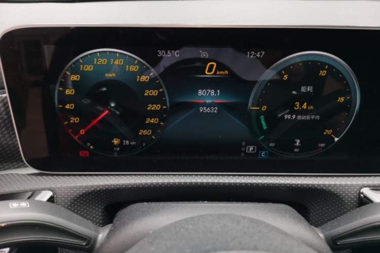 Used Mercedes-Benz A-Class 2019 A 200 L Sport Sedan Instrument Cluster