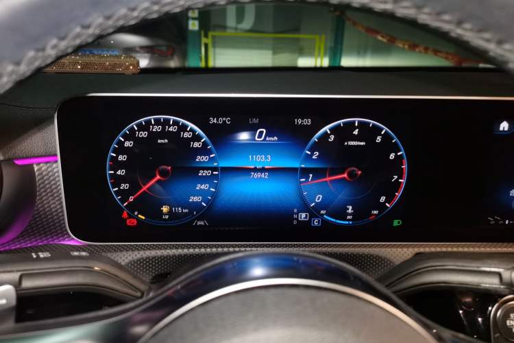 Used Mercedes-Benz A-Class 2019 A 200 L Sport Sedan First Edition Special Edition Instrument Cluster