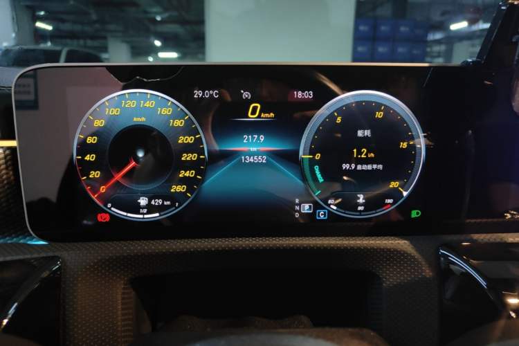 Used Mercedes-Benz A-Class 2019 A 200 L Sport Sedan Instrument Cluster