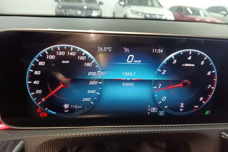 Used Mercedes-Benz A-Class 2019 A 200 L Sport Sedan Instrument Cluster