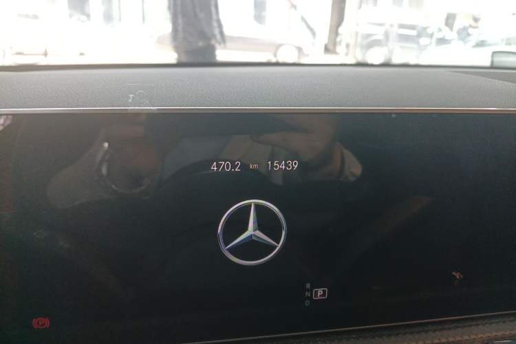Used Mercedes-Benz A-Class 2019 A 200 Fashion Model Odometer Close Up