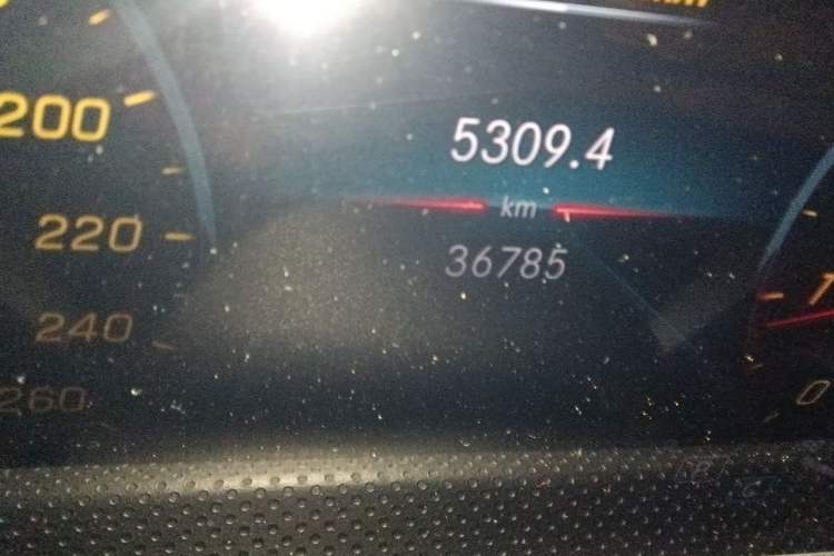 Used Mercedes-Benz A-Class 2019 A 200 Dynamic Edition Odometer Close Up