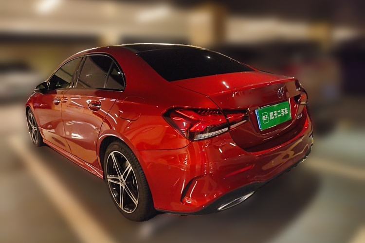 Used Mercedes-Benz A-Class 2019 A 220 L 4MATIC Sport Sedan Rear Left 45 Deg