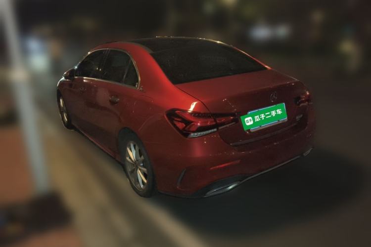 Used Mercedes-Benz A-Class 2019 Restyled A 200 L Sport Sedan Rear Left 45 Deg