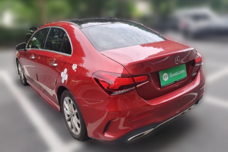 Used Mercedes-Benz A-Class 2019 Restyled A 200 L Sport Sedan Rear Left 45 Deg