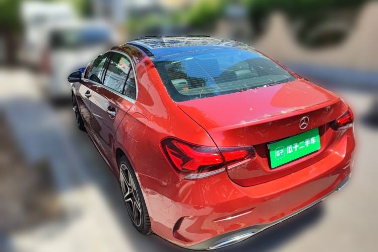 Used Mercedes-Benz A-Class 2019 Restyled A 200 L Sport Sedan Rear Left 45 Deg