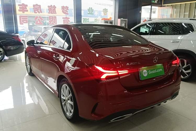 Used Mercedes-Benz A-Class 2019 Restyled A 200 L Sport Sedan Rear Left 45 Deg