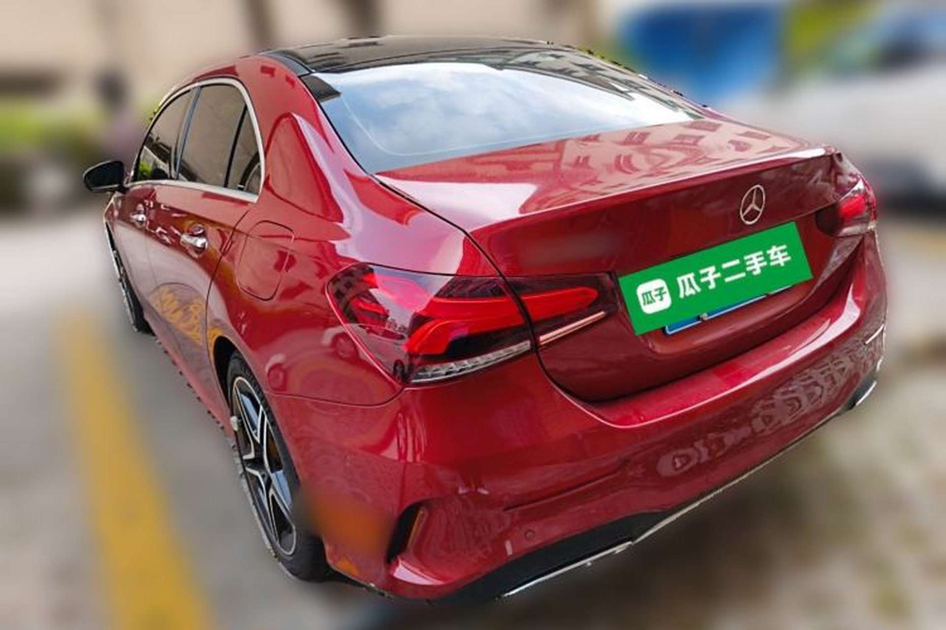 Used Mercedes-Benz A-Class 2019 A 200 L Sport Sedan Rear Left 45 Deg