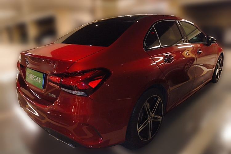 Used Mercedes-Benz A-Class 2019 A 220 L 4MATIC Sport Sedan Rear Right 45 Deg