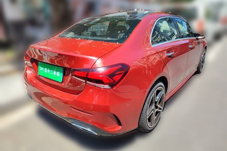 Used Mercedes-Benz A-Class 2019 Restyled A 200 L Sport Sedan Rear Right 45 Deg