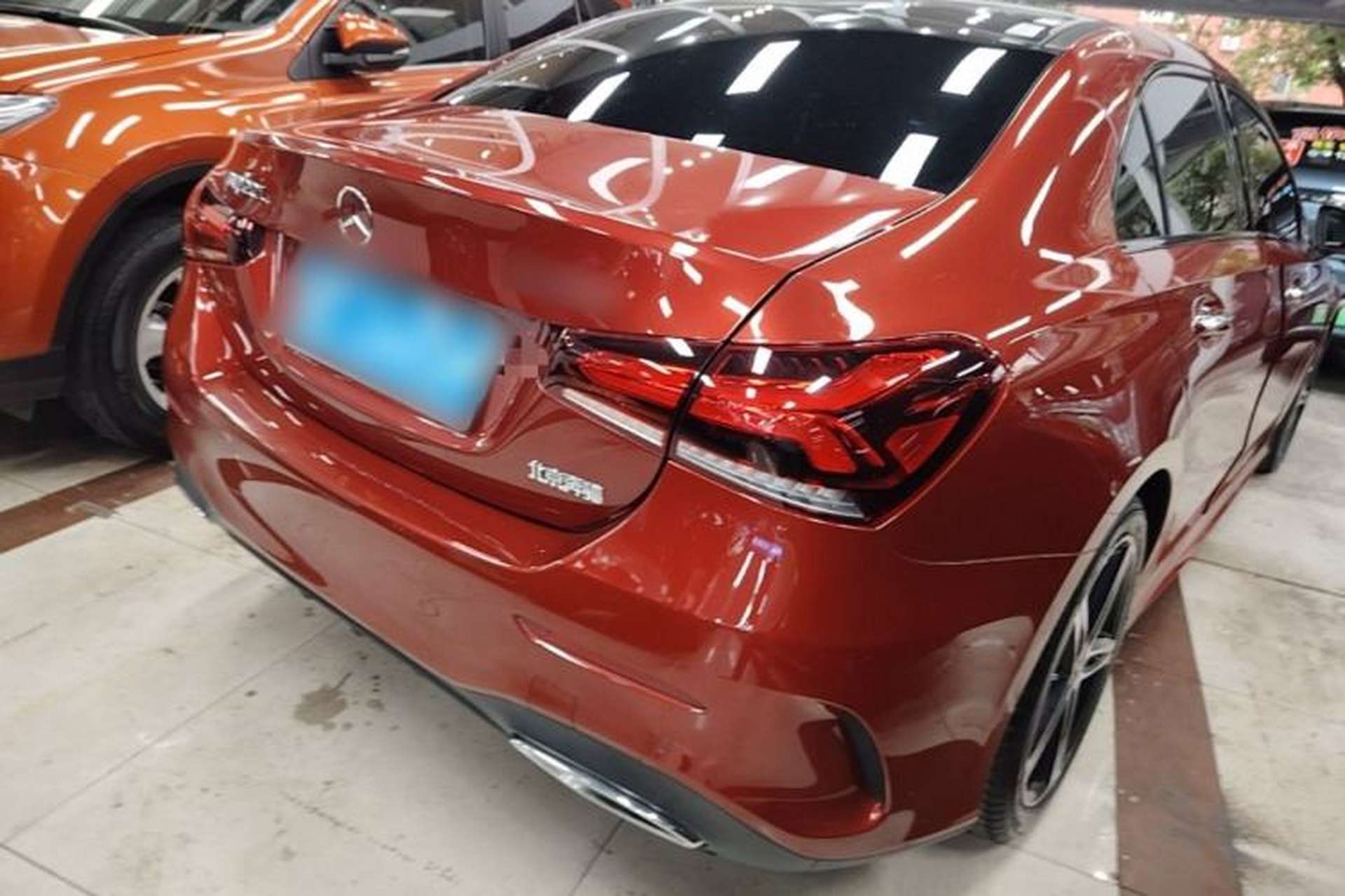 Used Mercedes-Benz A-Class 2019 A 220 L 4MATIC Sport Sedan Rear Right 45 Deg