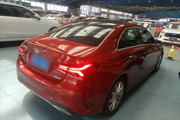 Used Mercedes-Benz A-Class 2019 Restyled A 200 L Sport Sedan Rear Right 45 Deg