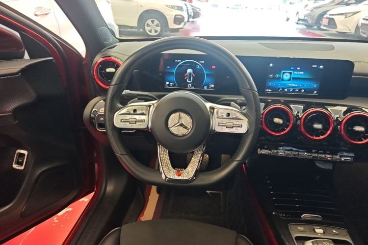Used Mercedes-Benz A-Class 2019 A 180 L Sport Sedan Steering Wheel
