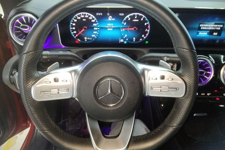 Used Mercedes-Benz A-Class 2019 Restyled A 200 L Sport Sedan Steering Wheel